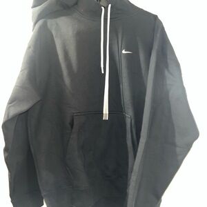 Nike Black Hoodie with White Logo